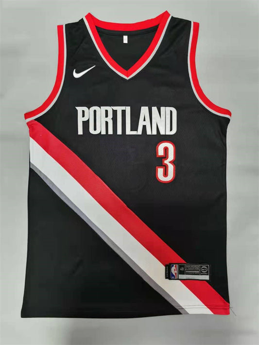 Portland Trail Blazers CJ McCollum NO.3 Basketball Jersey