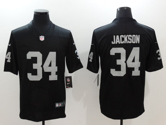 Adult ‎Oakland Raiders Bo Jackson NO.34 Football Jerseys