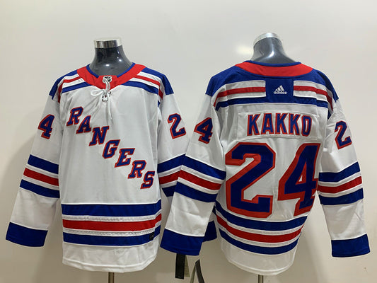 New York Rangers Kaapo Kakko #24 Hockey jerseys