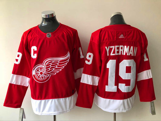 Detroit Red Wings Steve Yzerman #19 Hockey jerseys