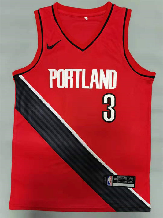 Portland Trail Blazers CJ McCollum NO.3 Basketball Jersey