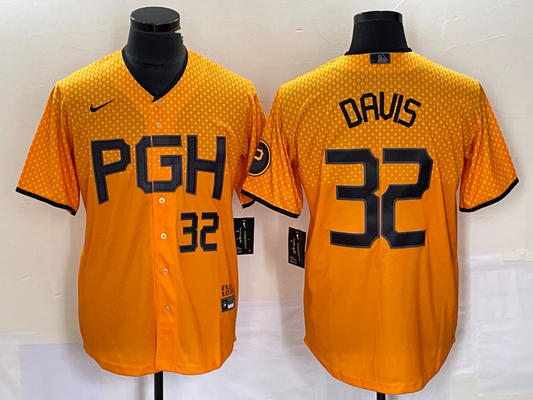 Men/Women/Youth Pittsburgh Pirates  Henry Davis  #32 baseball Jerseys