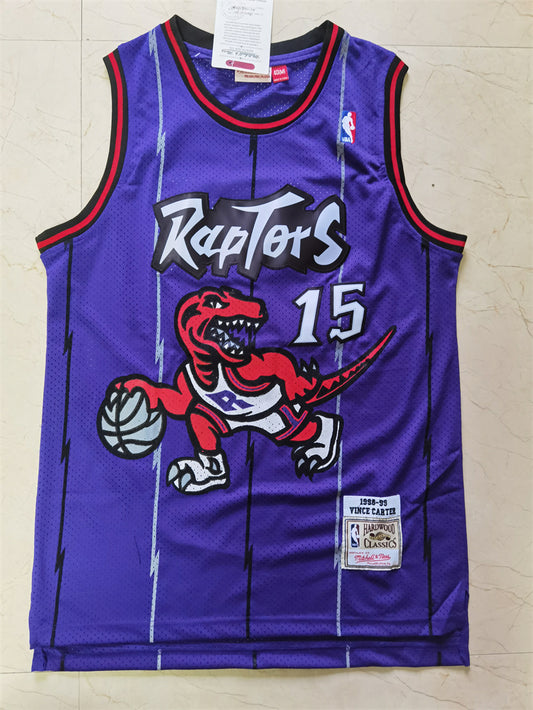 Toronto Raptors Vince Carter NO.15 Basketball Jersey