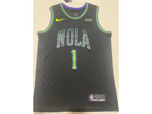 New Orleans Pelicans Zion Williamson NO.1 Basketball Jerse