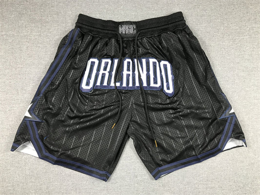 Orlando Magic Black Basketball Shorts
