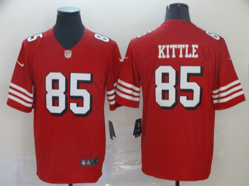 Adult San Francisco 49ers George Kittle NO.85 Football Jerseys