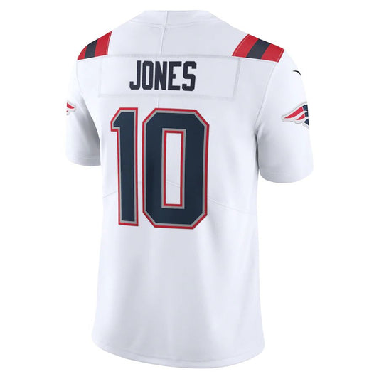 men/women/kids NE.Patriots #10 Mac Jones White Vapor Limited Jersey Stitched American Football Jerseys